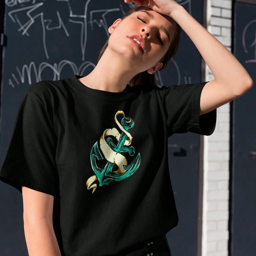 Women T-Shirts - màu đen - Xem 1