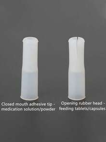 Pet Medicine Feeder, Suitable For Dogs And Cats, Can Be Used To Feed Calcium And Anthelmintic Medicine, Pet Supplies - Red - View 3