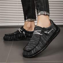 6055 Large Size Breathable & Comfortable Cross-Border Fabric Fashionable Casual Sports Lightweight Lovers' Loafers