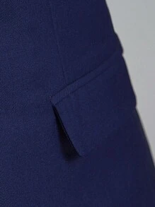 男童元旦秋冬西裝外套 - 藏蓝色 - 查看 6