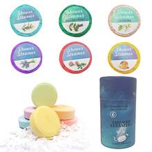 泡沫浴芳香療效沐浴片,男女皆適用禮盒包含肥皂、酒店必備品、生日禮物套組、浴缸清潔、洗腳盆清潔等浴室清潔產品 - 彩色 - 查看 1