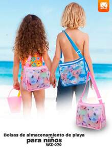 Bolsas de almacenamiento de playa para niños - Rosa - Ver 1