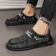 6055 Large Size Breathable & Comfortable Cross-Border Fabric Fashionable Casual Sports Lightweight Lovers' Loafers