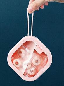 防尘防水便携式透明塑料收纳盒，适合旅行和整理 - 非常适合药丸、游戏、配件、电缆、电池、耳塞和玩具，随身携带化妆品收纳盒化妆品收纳袋迷你袋旅行小化妆盒配件化妆品架刷袋化妆品容器化妆包旅行必需品女士配件旅行用品化妆包化妆包化妆包化妆包 - 查看 8