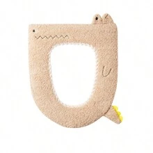 1入組卡通馬桶座墊,家用加厚保暖馬桶環（秋、冬季）可水洗便攜馬桶坐墊,冬季加厚絨毛馬桶座套,受歡迎的卡通暖馬桶座套 - 彩色 - 查看 7