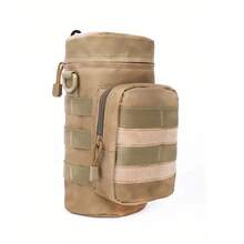 迷彩水壺腰包,適用於騎行、遠足、登山等戶外活動,腰包運動包腰帶包男裝情人節禮物 - 軍綠色 - 查看 4