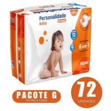 Disposable Diapers - White - View 1