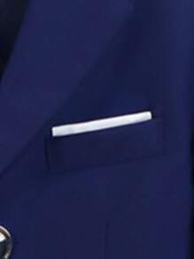 男童元旦秋冬西裝外套 - 藏蓝色 - 查看 8