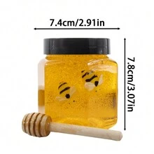 200ml/7oz蜜糖黏液水晶小蜜蜂-完美的辦公室減壓玩具 - 橘色 - 查看 2