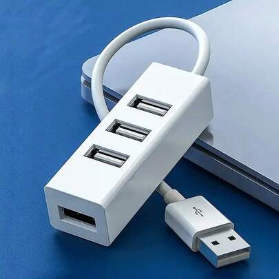 4 Port USB HUB Extender USB 2.0 Hub Adapter Multi 4 In1 Hub USB On Off Portable Splitter Adapter For Computer Laptop Phone Flash Disk, Mouse, Card Readers, Keyboards, Gaming Devices, Mp3 Players, HDD, Etc.PC, Surface Pro Cellphone OTG Adapter, Printer, Camera, USB Fan Or Any Other USB Peripherals. And More