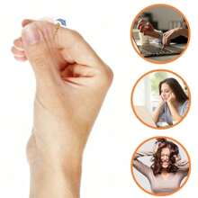 1 Pièce Dix Perles Spinning Stress Relieving Anxiety Rings Pour Les Couples