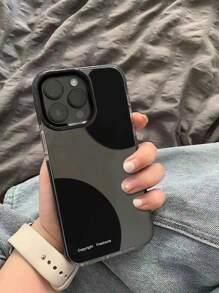 1入黑色圈線抗摔TPU手機殼，適用於iPhone 15 - 彩色 - 查看 3