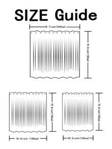 1pc Tropical Leaves Printed Shower Curtain, Modern Polyester Waterproof Square Bathroom Curtain For Home Decor - Multicolor - View 3