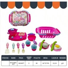 Canasta de vajilla Juguetes Cocina para Niños , juguete regalos para niñas cocinas de juguete para niños de 2-8 años Chef Infantil Desarrollo Intelect,Juguete Herramientas Caja Taladro Infantil Accesorios accesorios de juguetes,Juguete Maquillaje Belleza Niña Salon Tocador Estuche Set tocador para niña maquillaje para niña estuche de maquillaje,bancos de trabja de juguete Juego De Juguetes Médicos, Jugar a la casa jugando a fingir - Rosa Fucsia - Ver 2