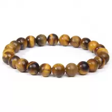 1 stuk 8 mm Prachtig Veel kleurig Steen Helende kristal Stretch Kraal Armbanden Voor mannen en vrouwen Casual Juwelen Feest