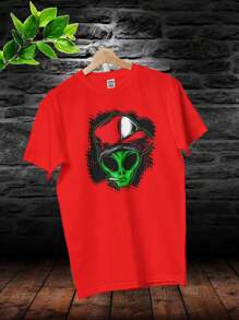 Men T-Shirts - 紅色 - 查看 1