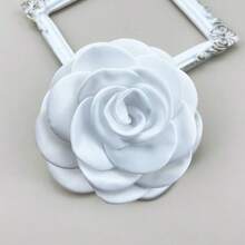 4 Colors Korean High-Grade Luxury Fabric Camellia Large Flower Stage Dual-Use Brooches Suit Collar Brooch Needle Lapel Pin For Women Accessories Valentines,Mom,Mother,Mother's Day,Gift - Flower - View 14