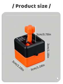 1pc Radish Shaped Manual Gearshift Keychain Stress Relief Pendant For Manual Transmission Available In Random Colors - Purple - View 11