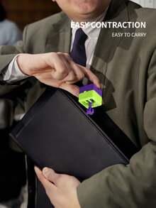 1pc Radish Shaped Manual Gearshift Keychain Stress Relief Pendant For Manual Transmission Available In Random Colors - Purple - View 3