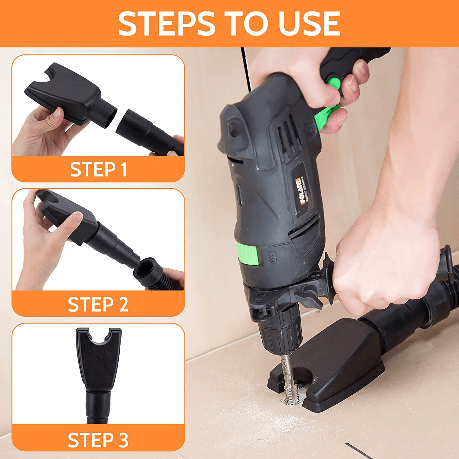 Dust Collection Device And Hole Saw Dust Collector, Strong Cyclone Dust