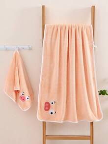 浴巾 - 粉色 - 查看 8