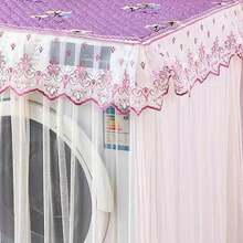 60*60*85公分洗衣機/烘乾機套,防曬防塵洗衣機保護套 - 銀杏葉-紫色 - 查看 2