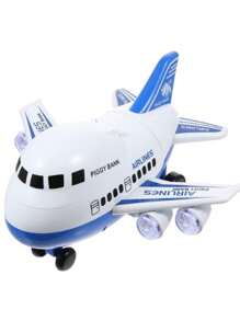 Alcancía en Forma de Avión para Niños | Ahorra dinero de Forma fácil Alcancía de Avión para niños| - Azul - Ver 1