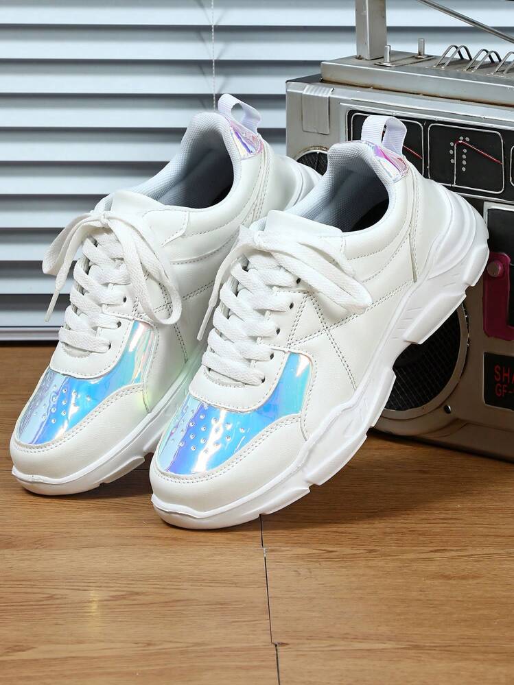 Comfortable Simple Fashionable Men s Running Shoes For Walking Outdoor Activities Fitness And Travel With City Style Straps Low Cut Round Toe And Color Block Design Suitable For Any Occasion SHEIN USA