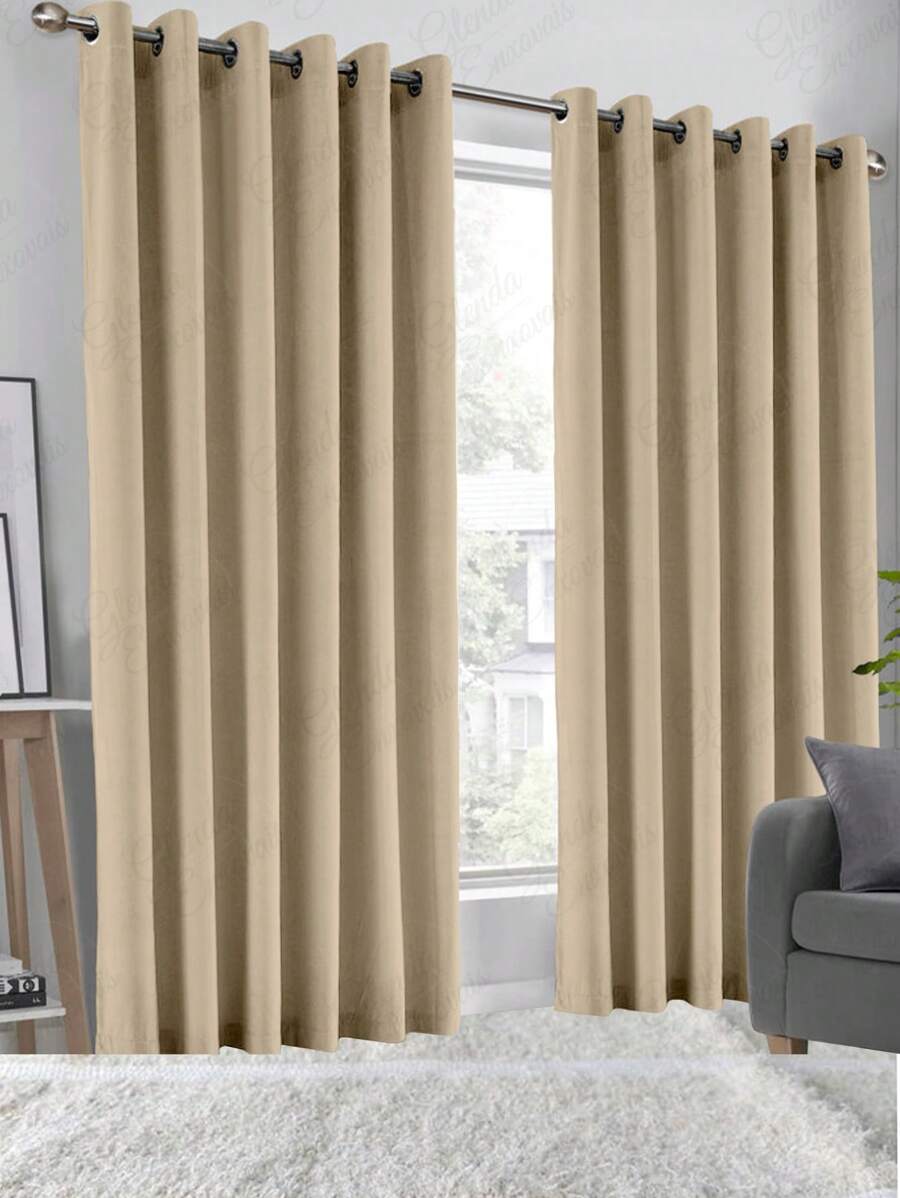 Curtains - 卡其色 - 查看 1