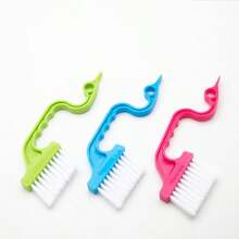 1入組天鵝形手持溝槽門窗縫刷,廚房和浴室溝槽清潔刷,空調百葉窗刷和鍵盤刷 - 藍色 - 查看 5