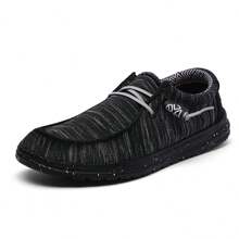 6055 Large Size Breathable & Comfortable Cross-Border Fabric Fashionable Casual Sports Lightweight Lovers' Loafers