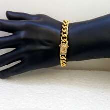 1個14k金鍍的聖母亞手鍊,virgen De Guadalupe手鍊,mama Mary手鍊,our Lady Of Guadalupe手鍊首飾 - 聖母瑪麗亞 - 查看 5