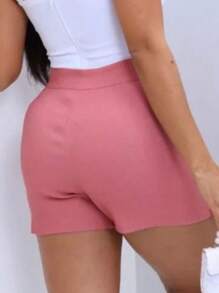 Women Shorts - 綠色 - 查看 2