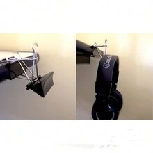 Extra Large Binder Clips (10 Pack) 2 Inch, Big Paper Clamps For Office Supplies, Black - Black - View 6