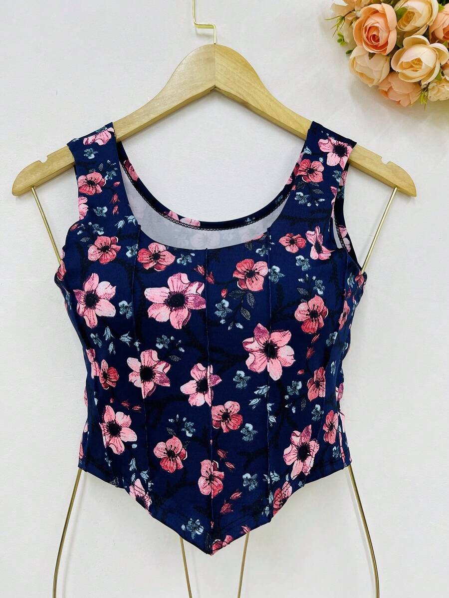 Women Tops - Màu xanh lam - Xem 1