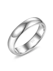 Nhẫn đơn đẹp - Bạc - Xem 1