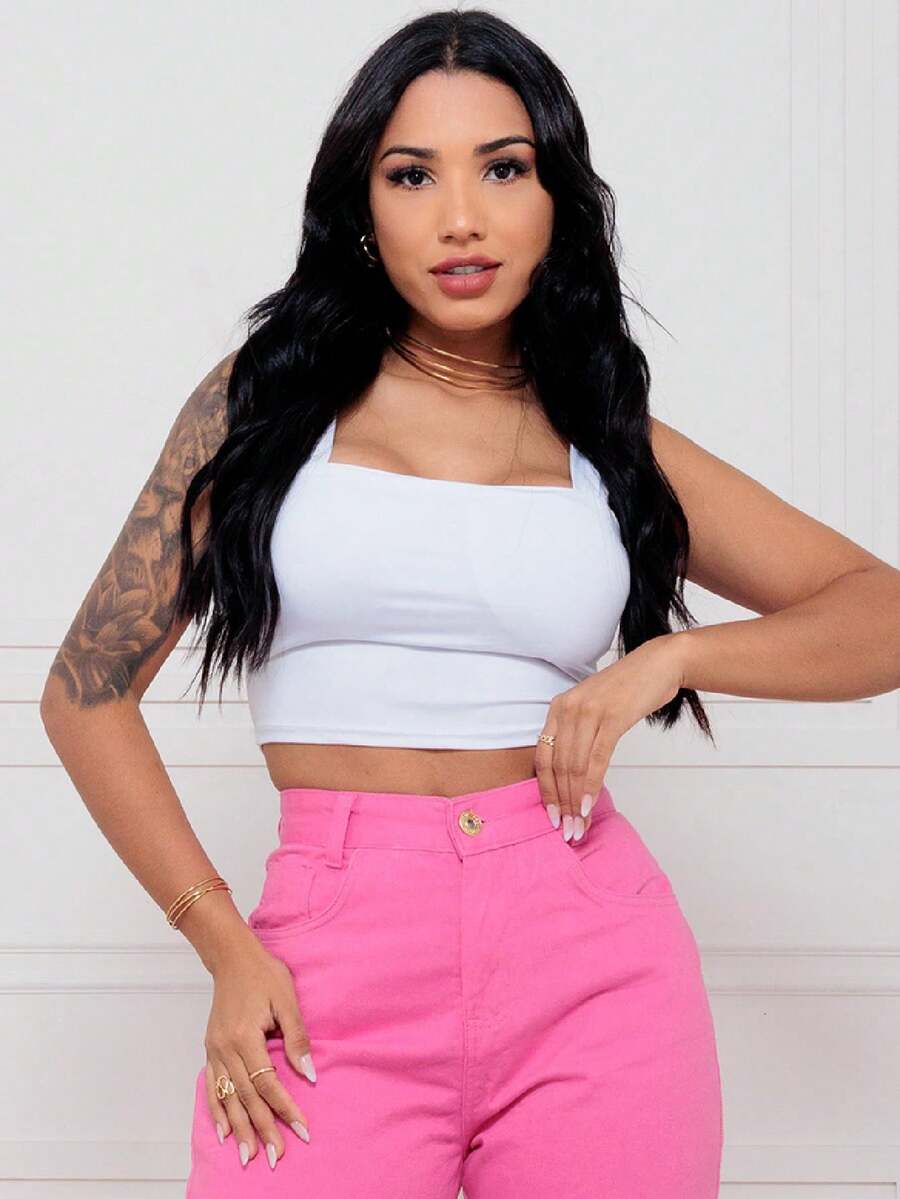 Women Tank Tops & Camis - trắng - Xem 1
