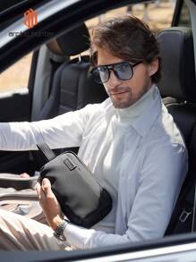 arctic hunter Men Clutch Bag Portable Washing Toiletry Bag Handbag For Sports Business And Travel Storage Bag, Underarm Bag Square Bag For Business, Gift For Father Wash Bag Toiletry Bag Handbag For University Students Thanksgiving Hip Bag Valentine's Day Purses Black Bag Stickers Bags Summer Back To School Holiday The Sporty Life Men Wallet Summer Bag Spring Break Bag Pack Handbags Mini Bag