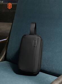 arctic hunter Men Clutch Bag Portable Washing Toiletry Bag Handbag For Sports Business And Travel Storage Bag, Underarm Bag Square Bag For Business, Gift For Father Wash Bag Toiletry Bag Handbag For University Students Thanksgiving Hip Bag Valentine's Day Purses Black Bag Stickers Bags Summer Back To School Holiday The Sporty Life Men Wallet Summer Bag Spring Break Bag Pack Handbags Mini Bag