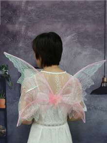 1pc Festival Party Performance Props Fairy Hot Gold Butterfly Wings Fairy Wings - Multicolor - View 7