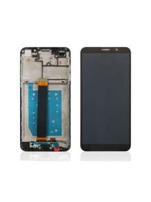 Mobile Phone LCD Screens - Tela Preto Com Aro + Pelicula 3D - 查看 3