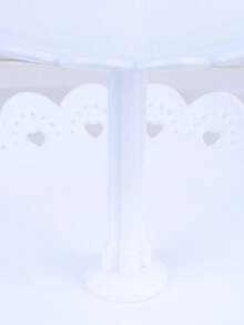 1 件塑料蛋糕架和甜点架适用于生日派对、婚礼展示台装饰蛋糕架蛋糕装饰纸杯蛋糕架蛋糕装饰蛋糕托婚礼装饰婚礼派对用品婚礼装饰婚礼配件婚礼蛋糕架 - 白色 - 查看 8