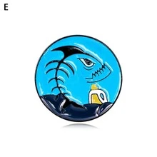 1個海洋保護徽章/大頭針,抵制核污染 - 彩色 - 查看 8