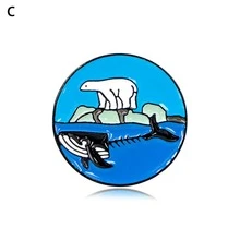 1個海洋保護徽章/大頭針,抵制核污染 - 彩色 - 查看 6