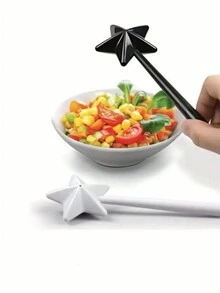 2pcs Star Shaped Pepper Mill Creative Kitchen Spice Grinder, Pepper Container - Multicolor - View 4