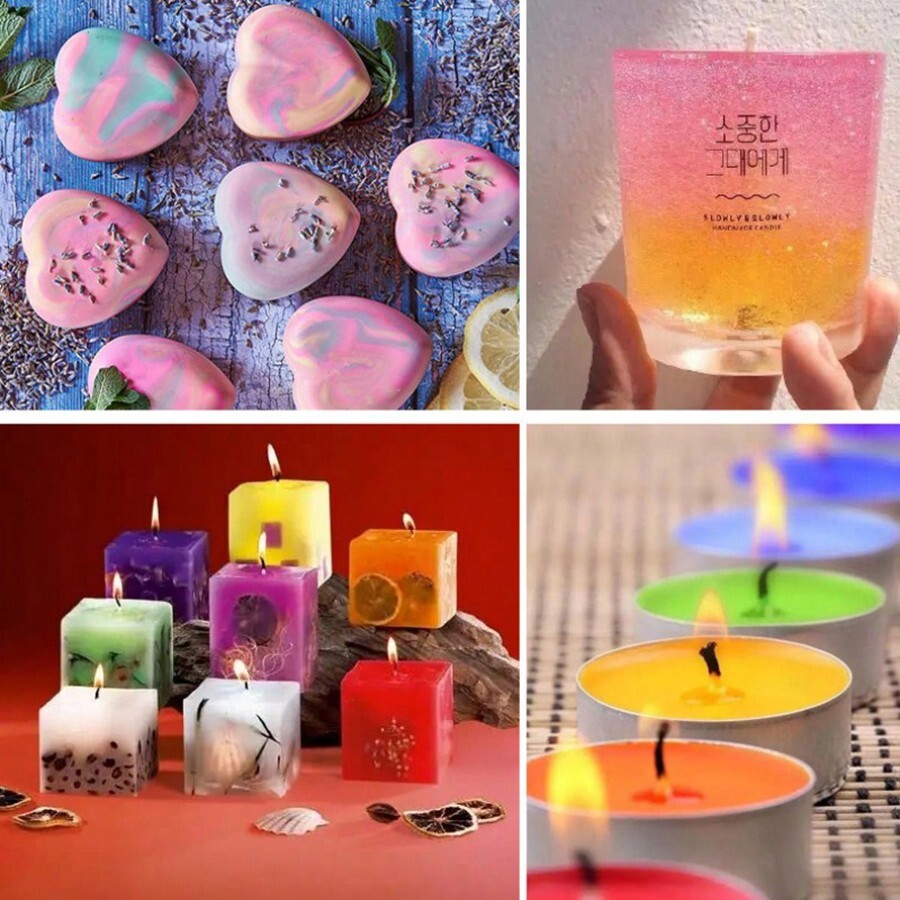 20 Colors 10ml Highly Concentrated Liquid Candle Dye For Diy Handmade