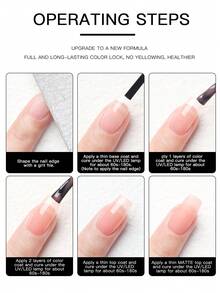 YANMAYNI 1Pc 7.5ml Jelly Gel Nail Polish Of Pink Color For Salon Gel Manicure And Nail Art DIY At Home - Dusty Pink - View 6