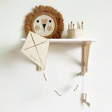 Wooden Wall Sticker Decor With Kite Design For Kids' Room Or Home Interior Decoration - Apricot - View 3