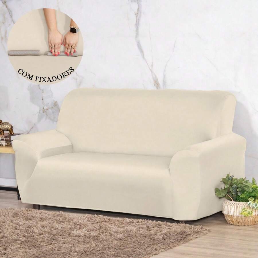Sofa Covers - Beige - View 1