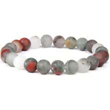 1 stuk 8 mm Prachtig Veel kleurig Steen Helende kristal Stretch Kraal Armbanden Voor mannen en vrouwen Casual Juwelen Feest